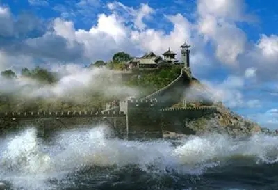 关于蓬莱阁的一段话