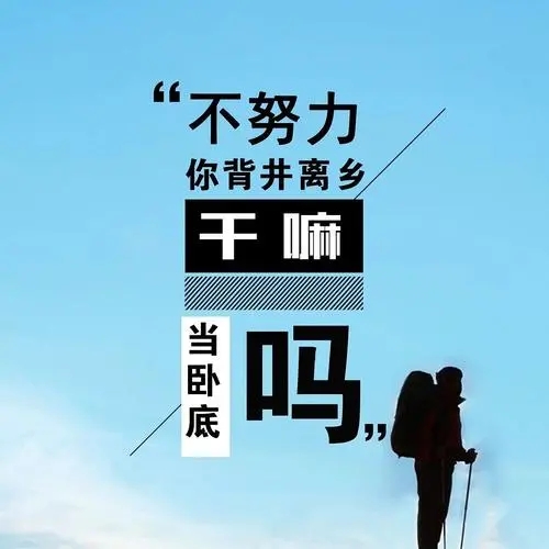 奋斗扎心语录文案