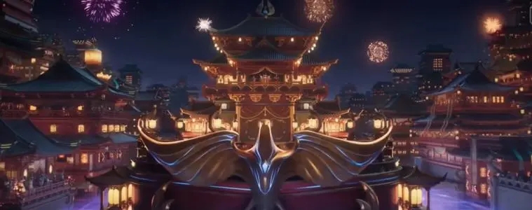 描写长安夜景繁华的诗句文案