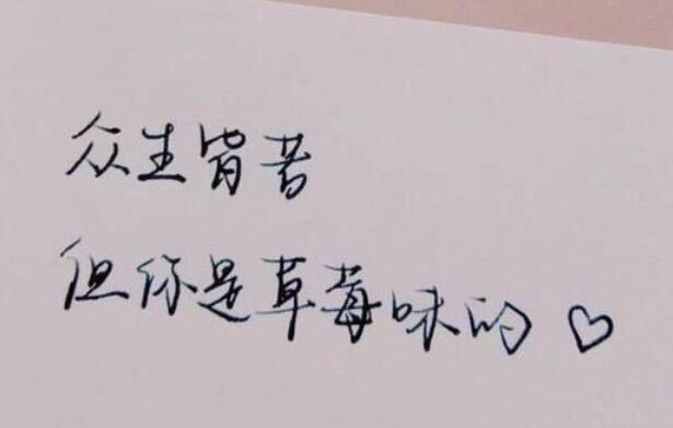 希望身边人都好的文艺句子文案