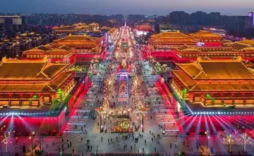 大唐不夜城发朋友圈怎么配文字