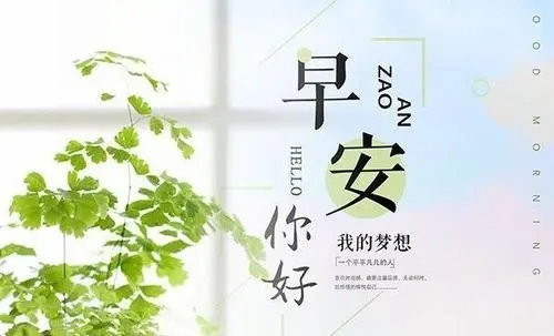 给对象说早安的情话短句子文案