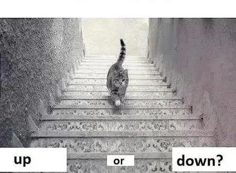 描写人下楼梯的句子文案