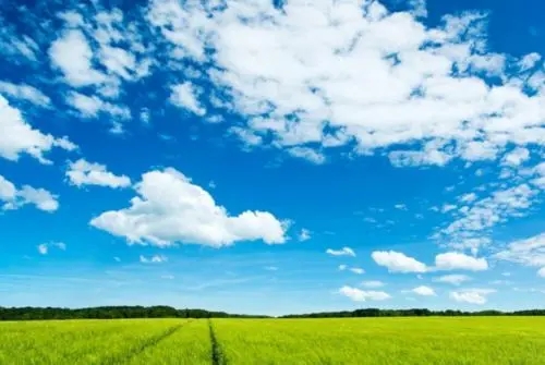 赞美蓝天白云的古诗