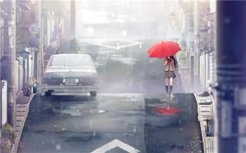 借雨表达伤心的句子文案