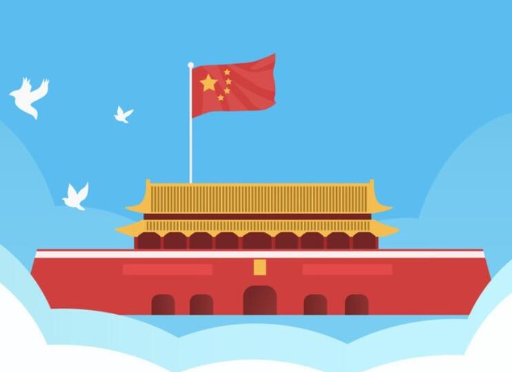 祝福祖国的话简短100个字