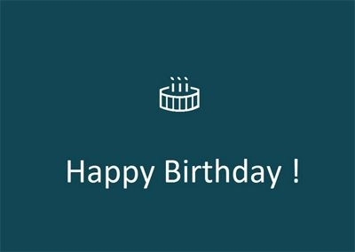 学生生日祝福语