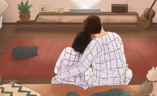 两个人在一起很开心的文案