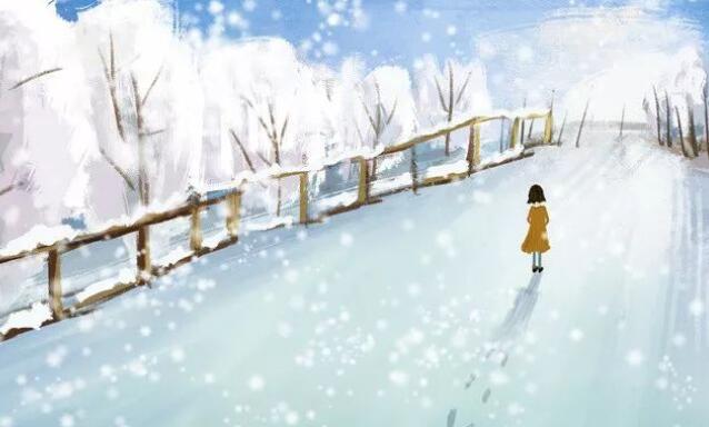 描写冬天的好词好句文案简短的