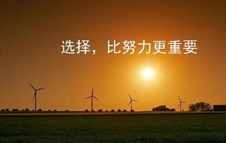 选择大于努力励志句子文案