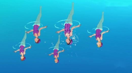 形容游泳开心的句子文案