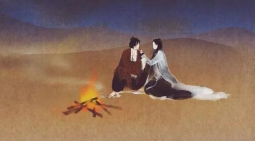 描写两人感情深的诗句文案