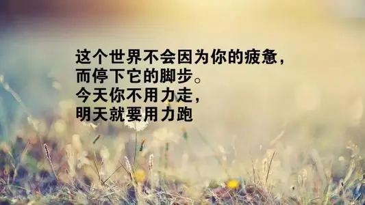 2024最励志的微信句子文案