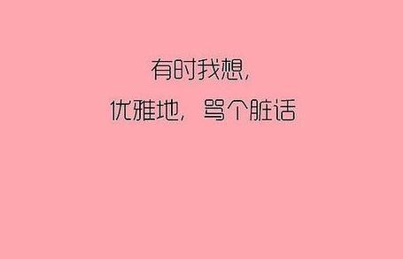 骂人不带脏字的话