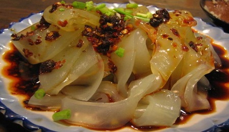 吃西安美食的心情说说文案