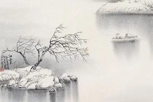 唐诗江雪朗诵的诗句文案