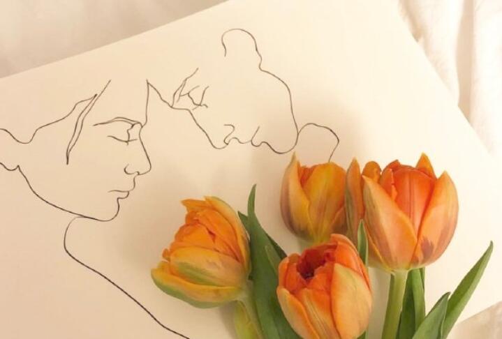 文艺小清新情话文案长句给男友