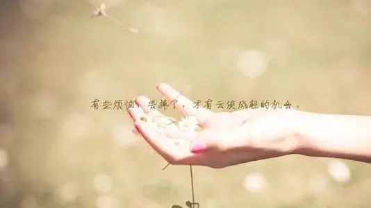 治愈系心灵鸡汤句子文案