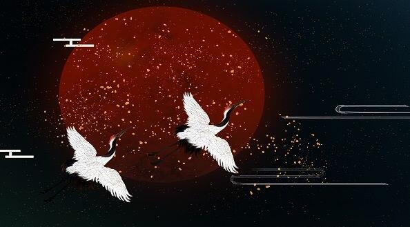 关于仙鹤的美好诗词