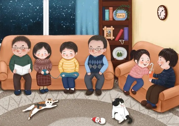 亲人相聚美好的句子文案