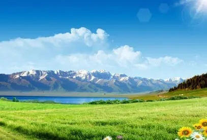 拥抱大自然的短句