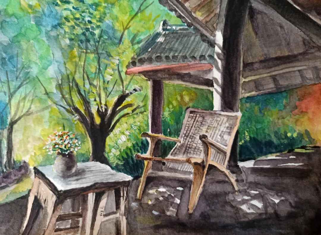 家庭小院发圈说说文案