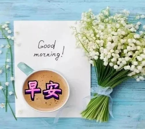 早上适合发朋友圈的图片大全