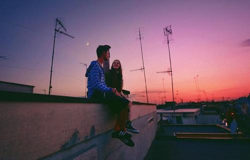 情侣甜蜜文案配图