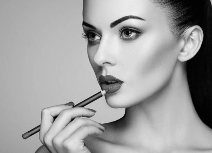 美容院发圈的美句