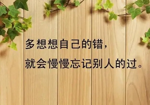 形容反省自己的话