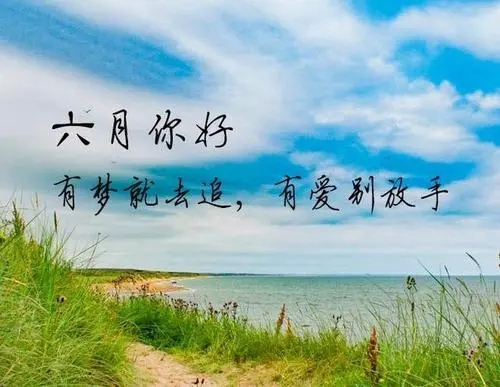 六月的唯美诗句文案