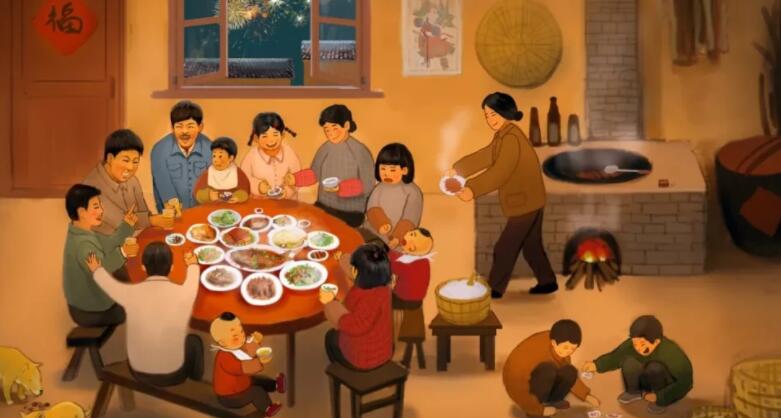 有关春节的五个句子文案