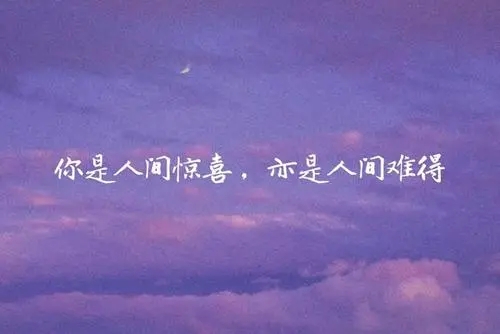 爱人间的情话句子文案