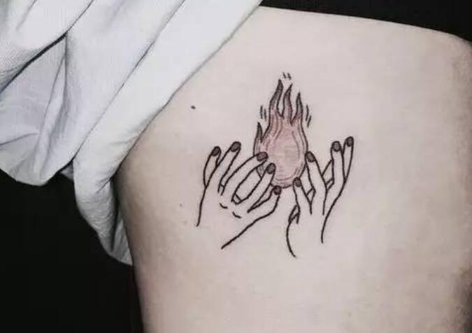 洗纹身怎么发朋友圈