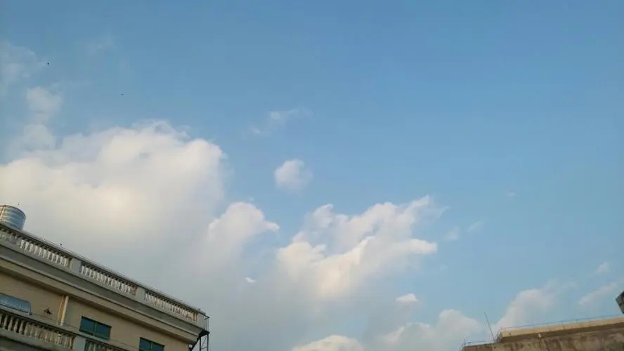 描写天气晴朗的开头