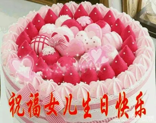 祝福自己女儿生日的祝福语