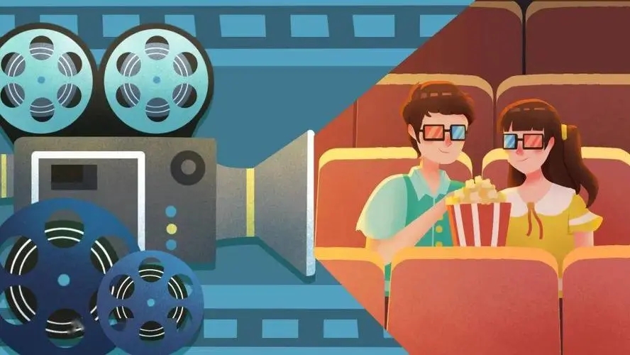 和男朋友一起看电影的文案