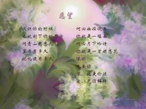 关于浪漫爱情的诗句文案古诗