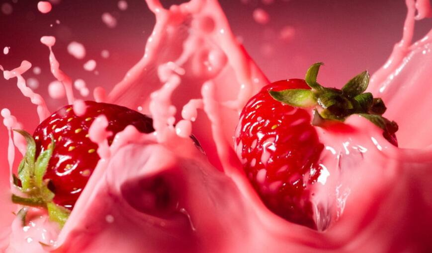 简短草莓的句子文案心情