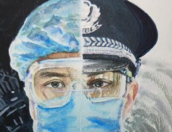 对抗疫英雄的赞美一段话