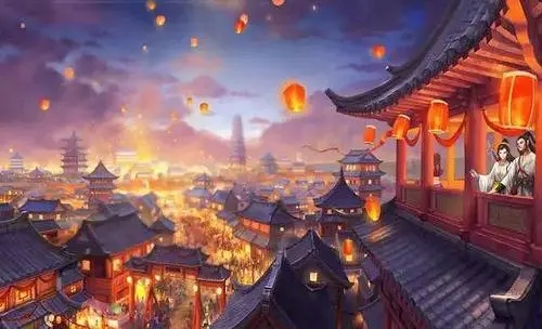 关于描写灯光的古诗句文案