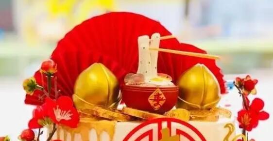 爷爷蛋糕上的祝福语