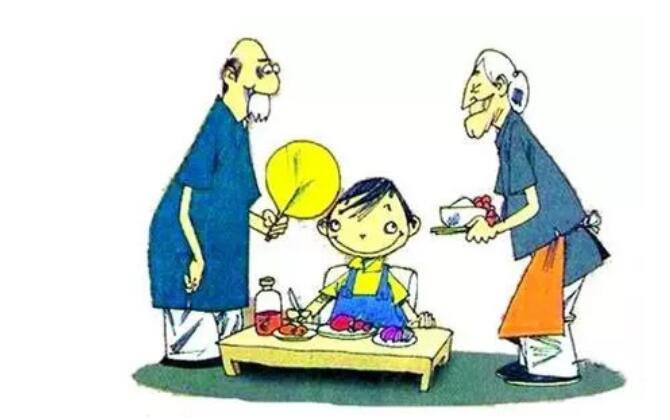 带孙子的快乐短语