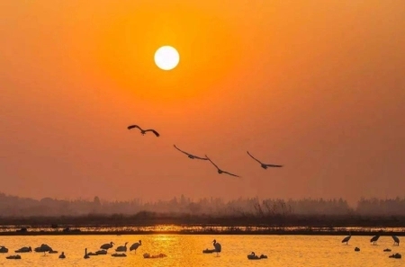 形容晚霞很美的古诗