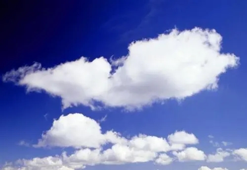 赞美蓝天白云的古诗