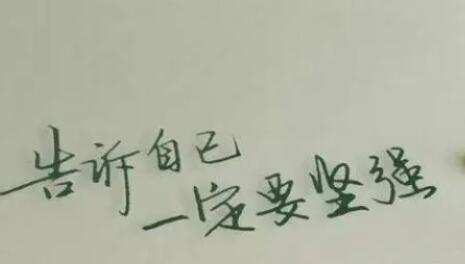 如果你足够坚强段中好词好句文案