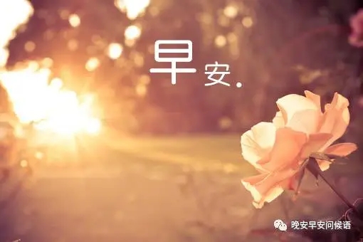 微商正能量早安语短句