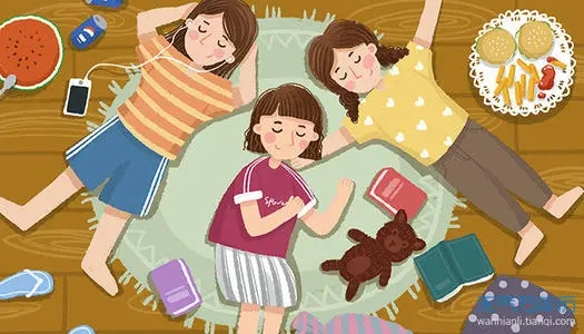 娃儿放假的说说文案