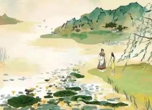 描写男女相欢的诗词