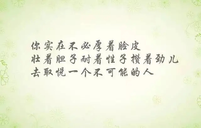 执念太深的情感语录文案